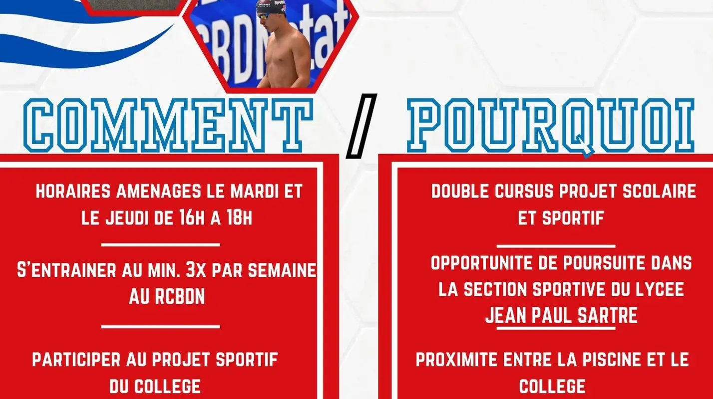 RCBD Natation
