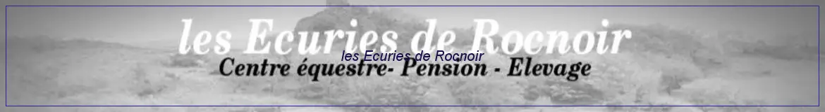 ECURIES DE ROCNOIR