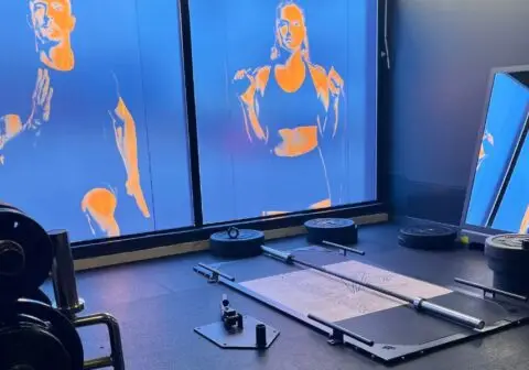 Orange Bleue Room De Sport