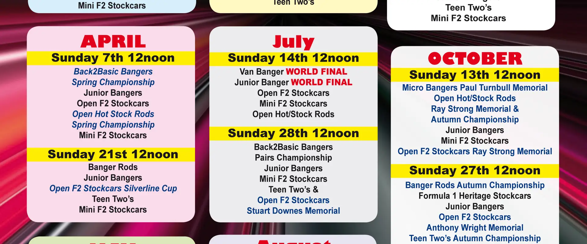 Barford Raceway