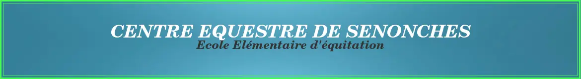 CENTRE EQUESTRE DE SENONCHES