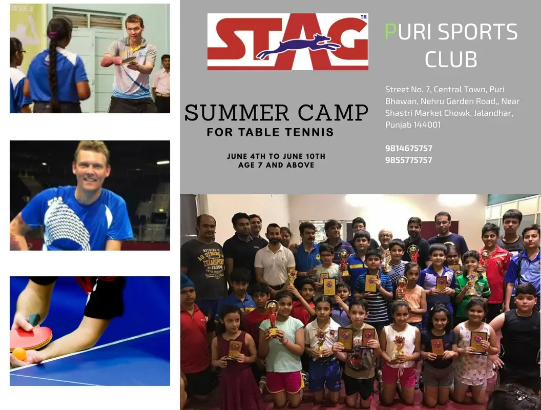 Puri Sports Hub Jalandhar - Table Tennis Academy