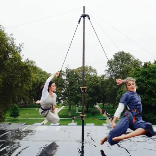 Compagnie Retouramont - Danse verticale