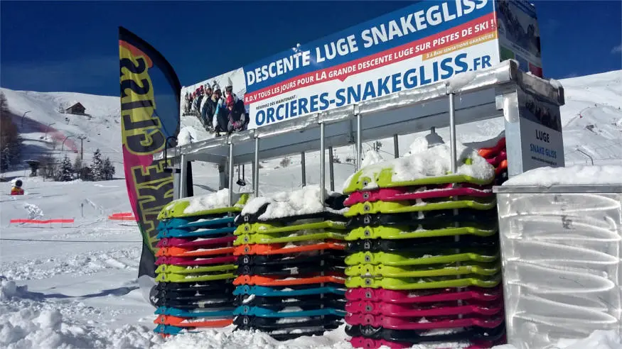 Luge Snake Gliss - Orcières Merlette 1850