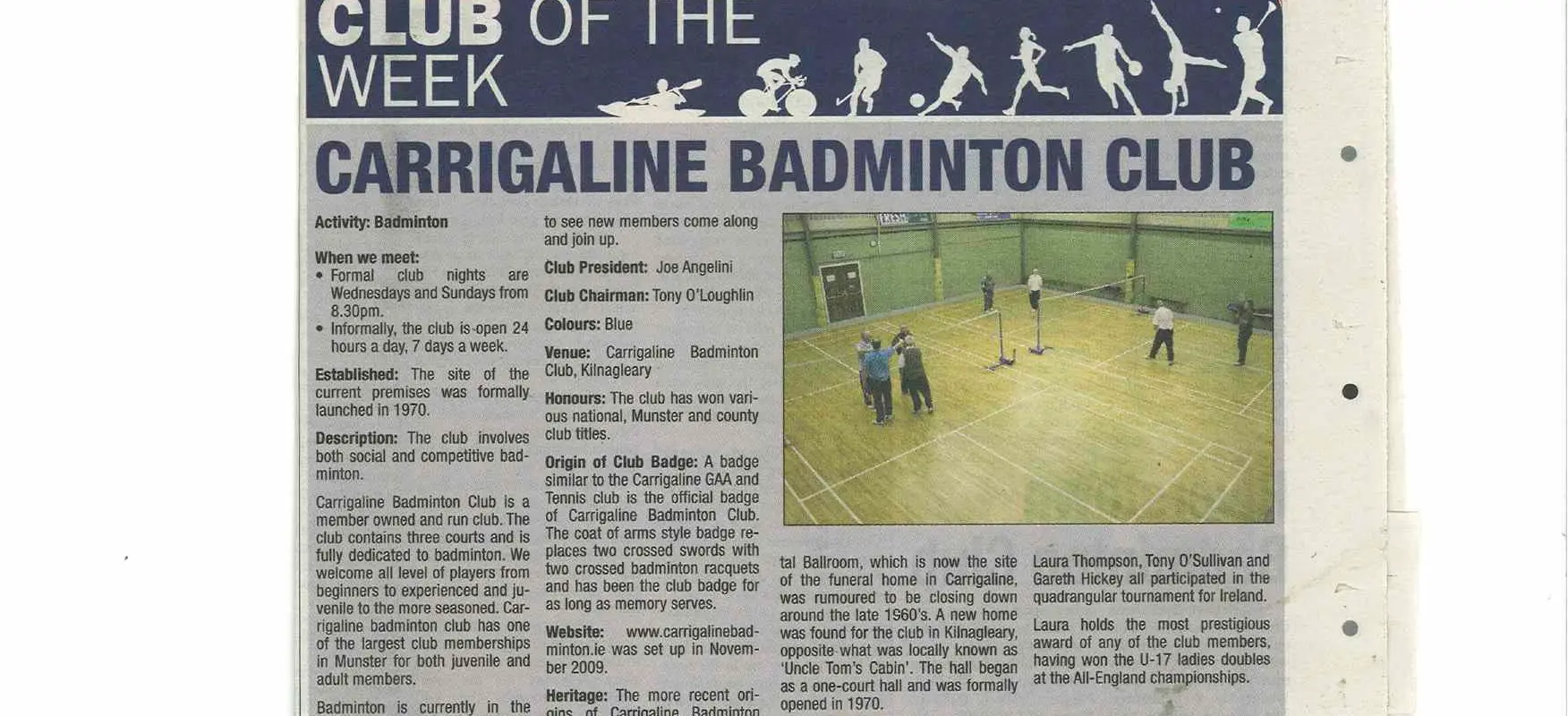 Carrigaline Badminton Club
