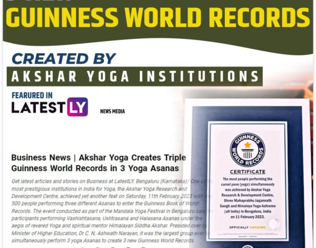 Akshar Yoga @Aries sports arena