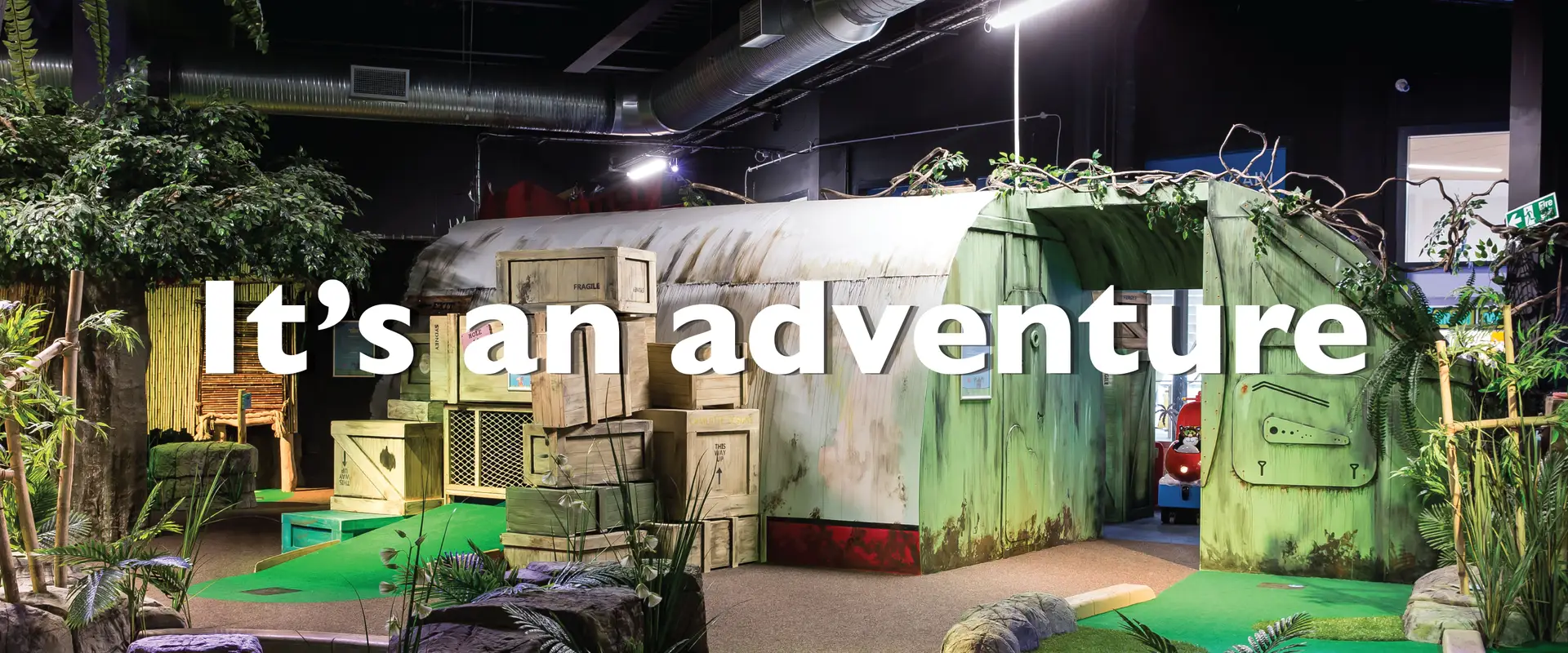 Paradise Island Adventure Golf Glasgow