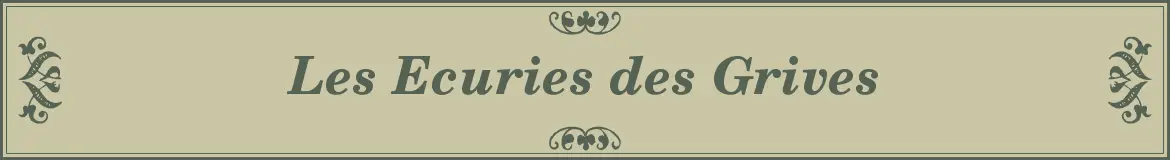 LES ECURIES DES GRIVES