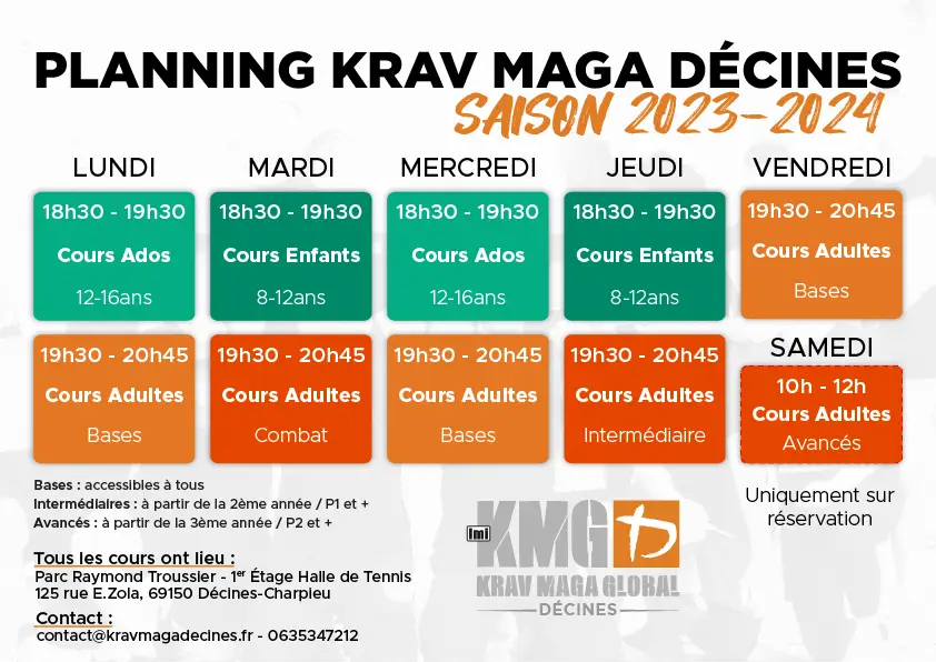 Krav Maga Décines Kmg Décines