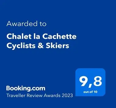 Chalet La Cachette, Cyclists, Skiers & Chaise Longue