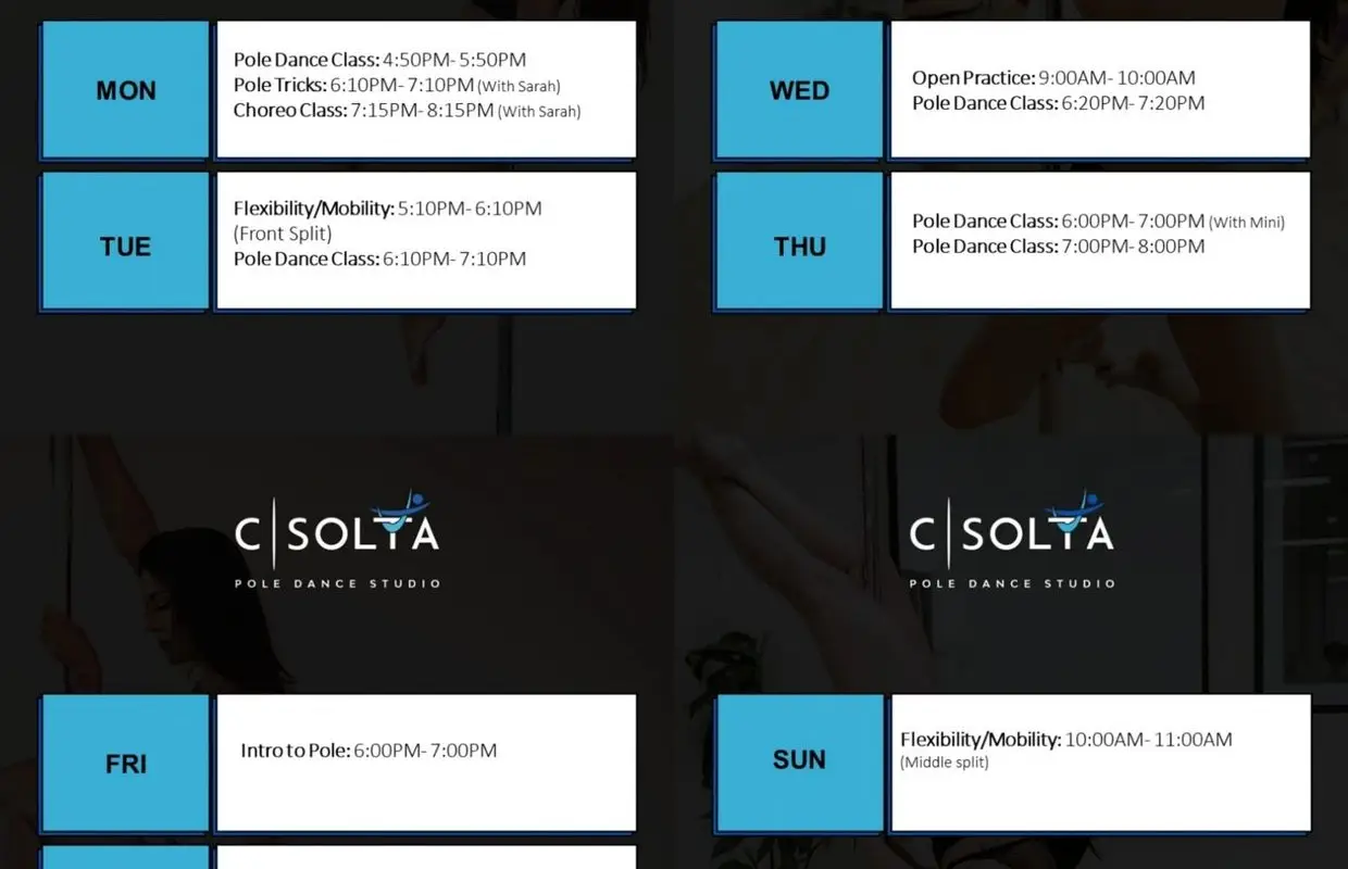 C Solta Pole Dance Studio