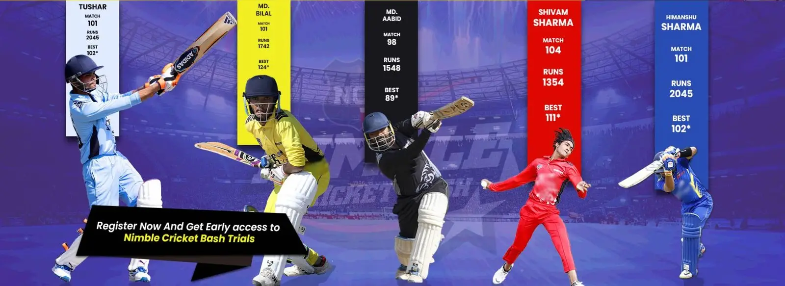 Nimble Cricket Bash