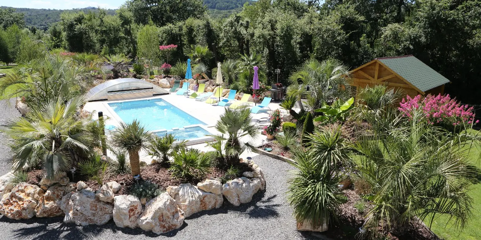 Oasis de Boisset : Villa et Mas de vacances 5 étoiles (Anduze - Gard)