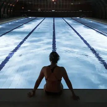 Swimming pool of Valberg