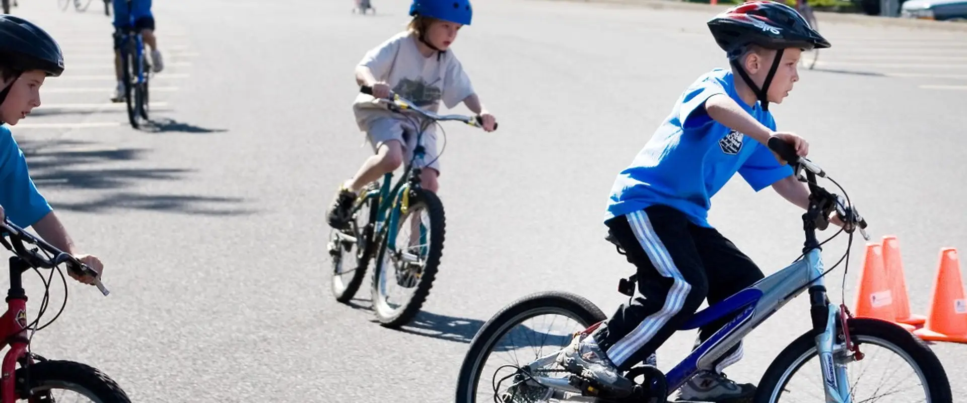 Kids on bikes