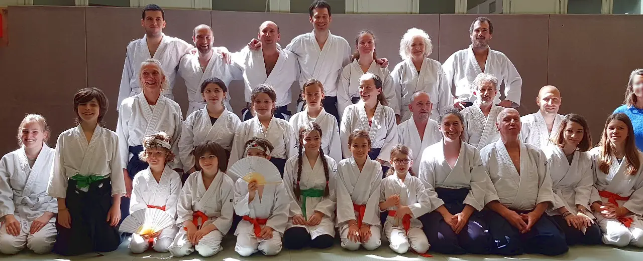 Aïkido Club Parisien cours enfants