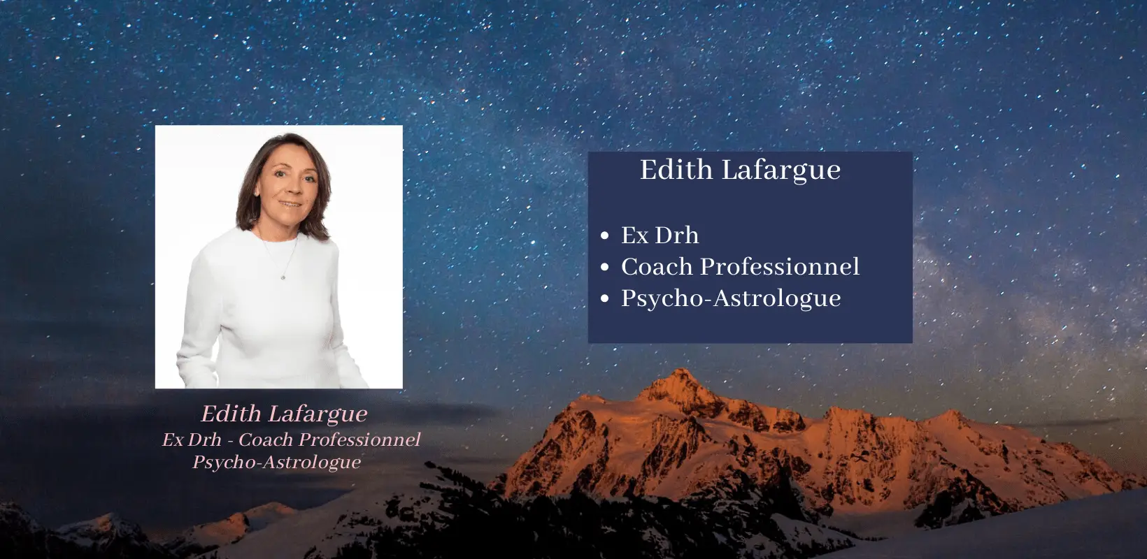 Edith Lafargue - Coach Professionnel - Versailles - Trouver et prendre sa place