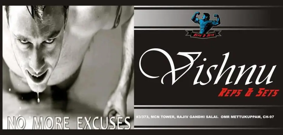 Vishnu Reps and Sets Gym