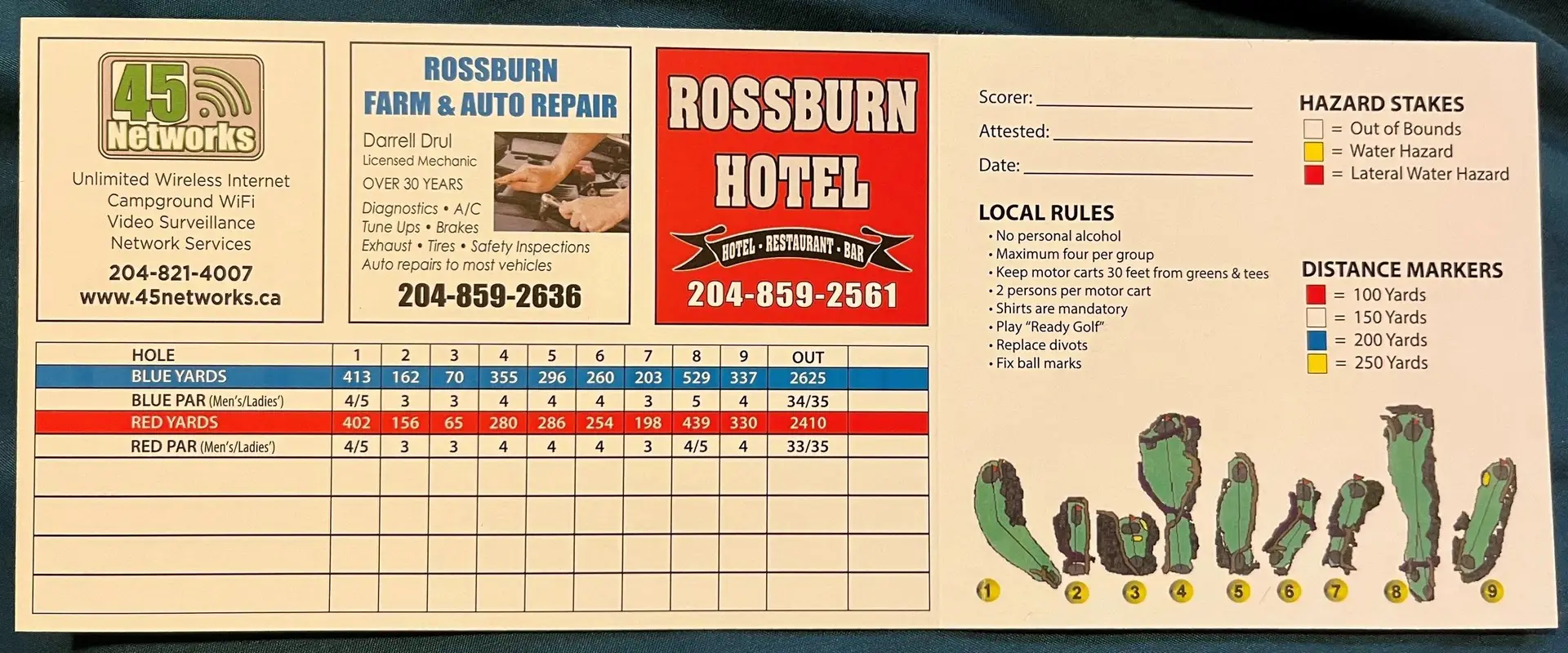 Rossman Lake Golf & Country