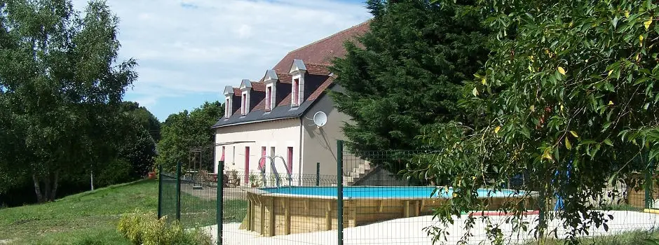 Gîte rural labellisé avec piscine L'écrin de la Martinière - Indre et Loire