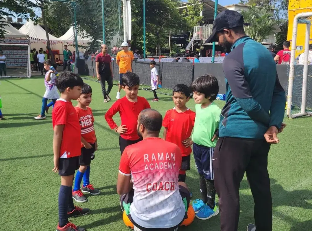 Football coaching for kids by Raman Sports Academy