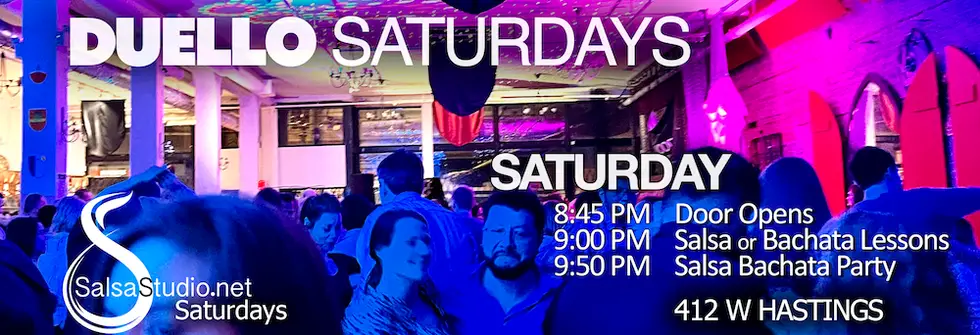 Salsa Bachata Duello Saturday Party Vancouver