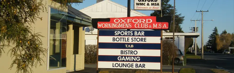Oxford Club Bowls
