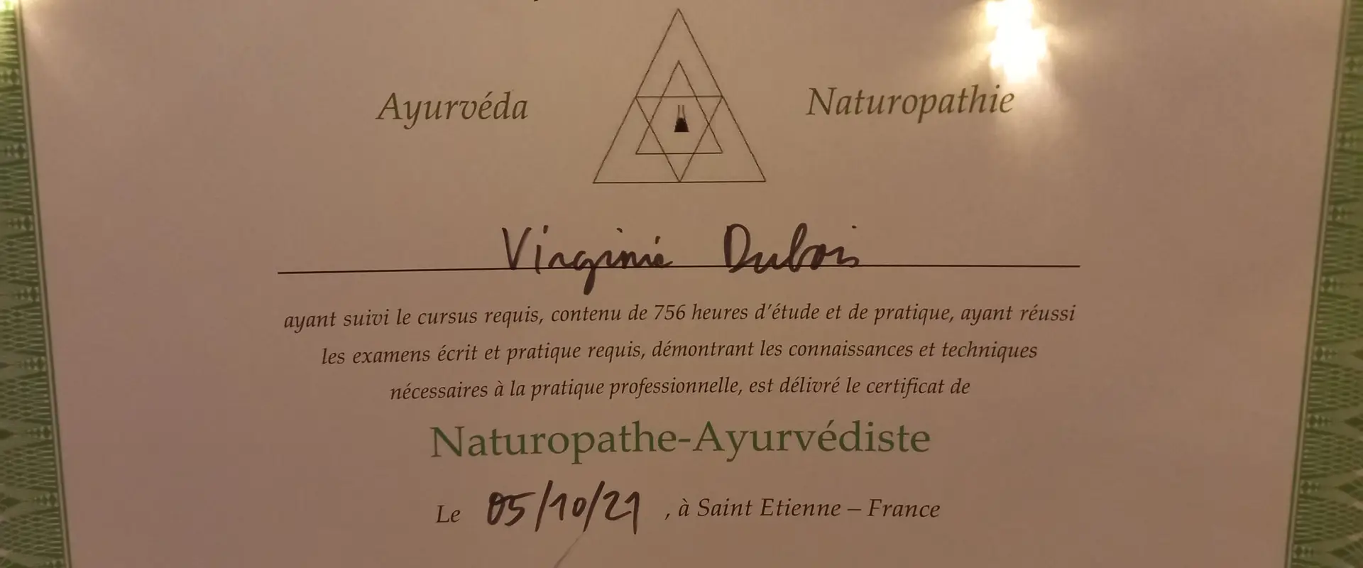 Virginia Dubois -Prana Yoga / Naturopathe - Réflexologue À Domicile Ou The Cabinet À Saint Maurice En Gourgois