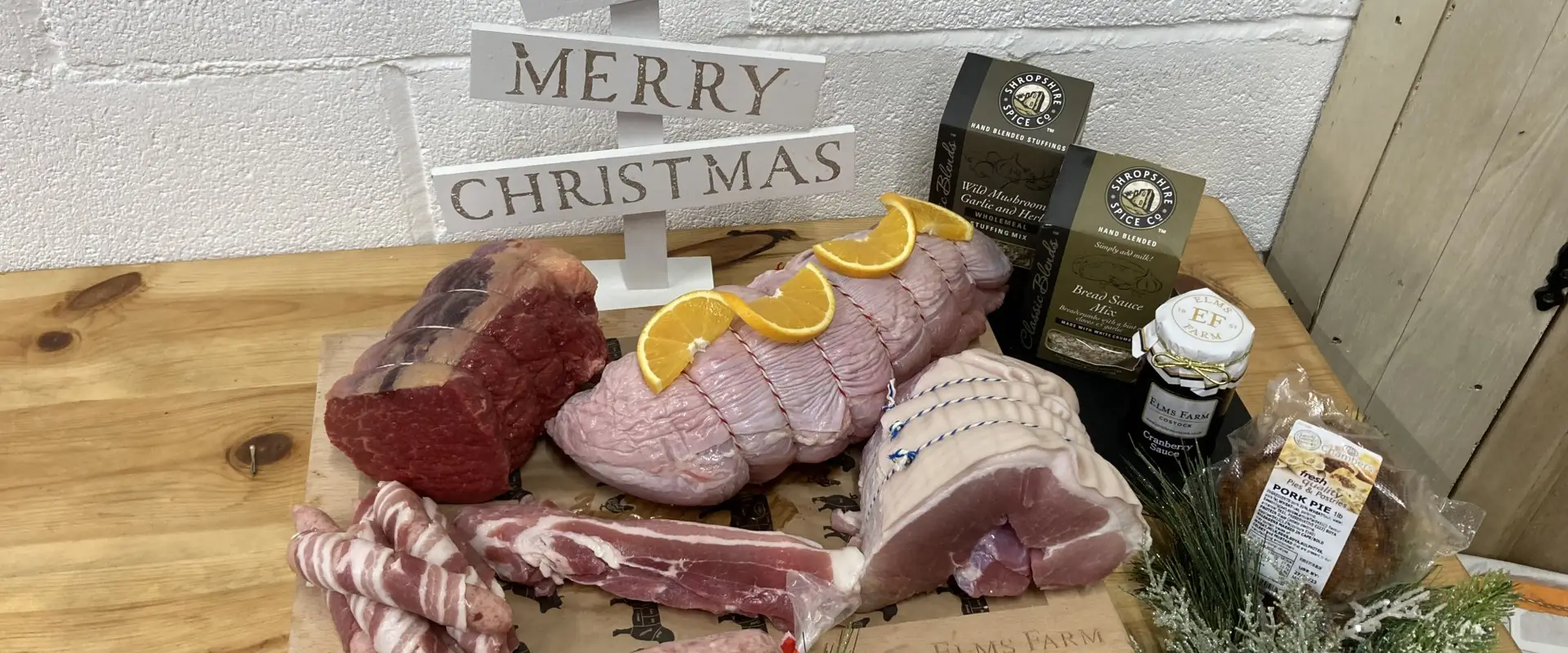 Elms Farm Butchers Shop Costock