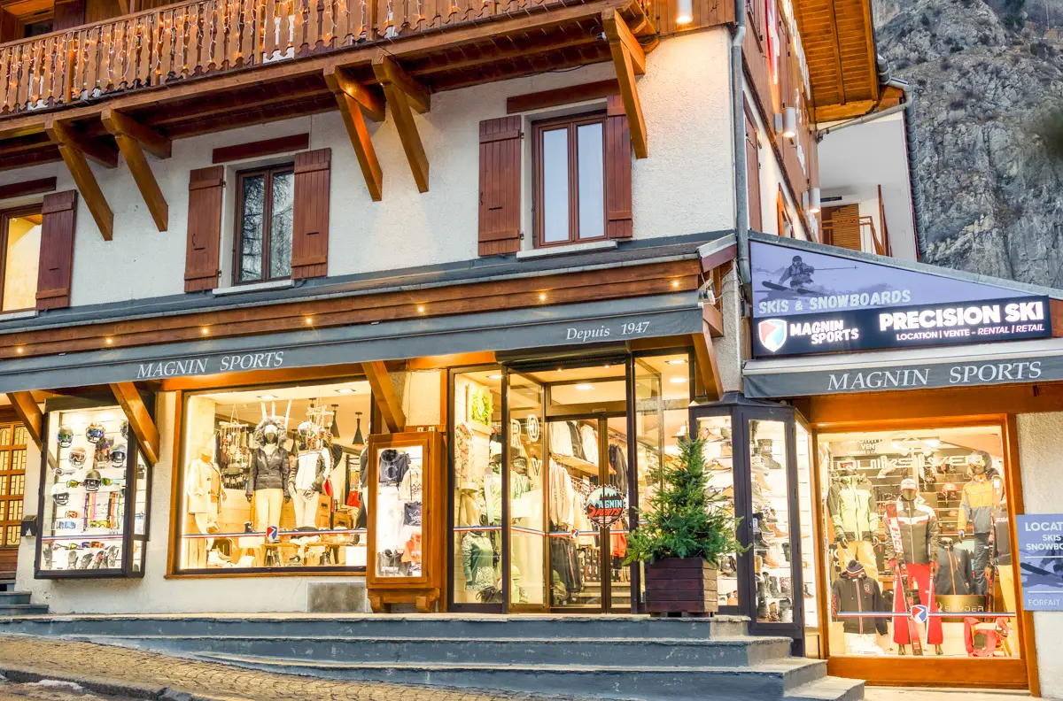 MAGNIN SPORTS Précision Ski / Location de skis/vtt Valloire Galibier