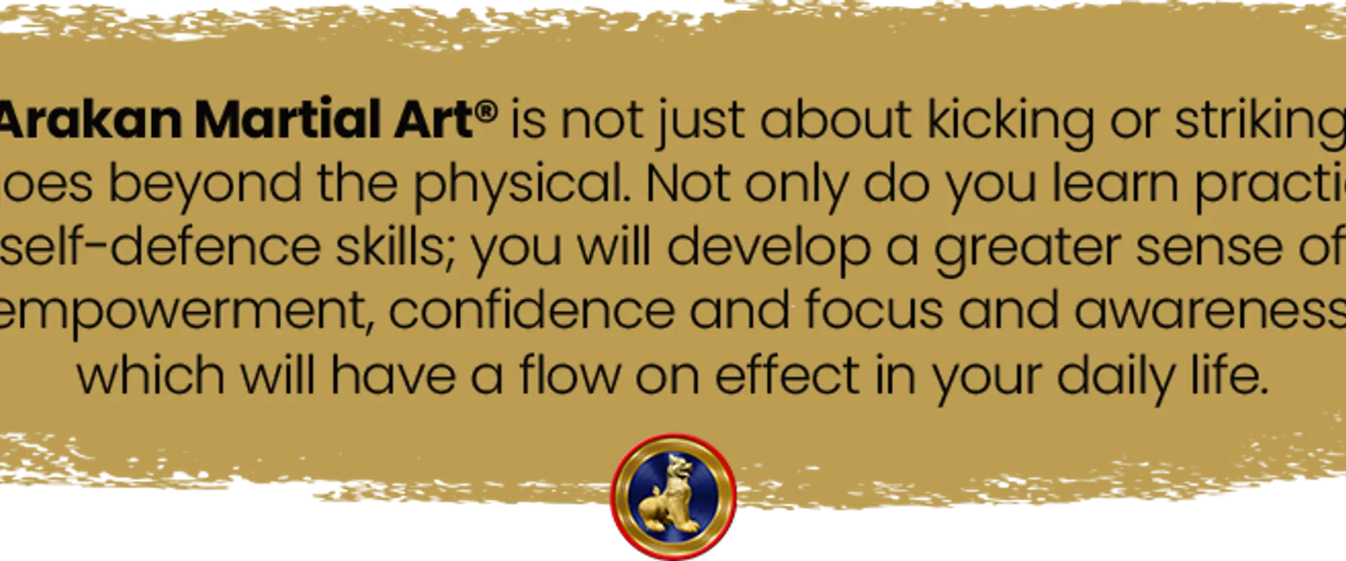 Arakan Martial Art Melbourne Self Defence