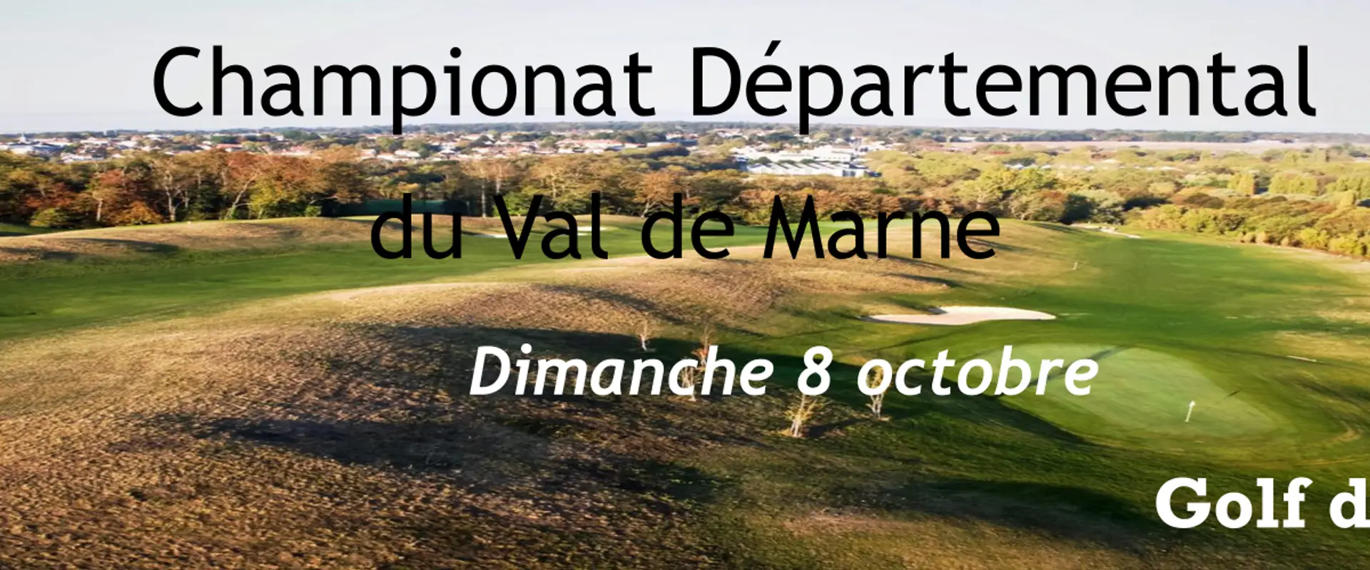 Comité départemental de Golf du Val de Marne