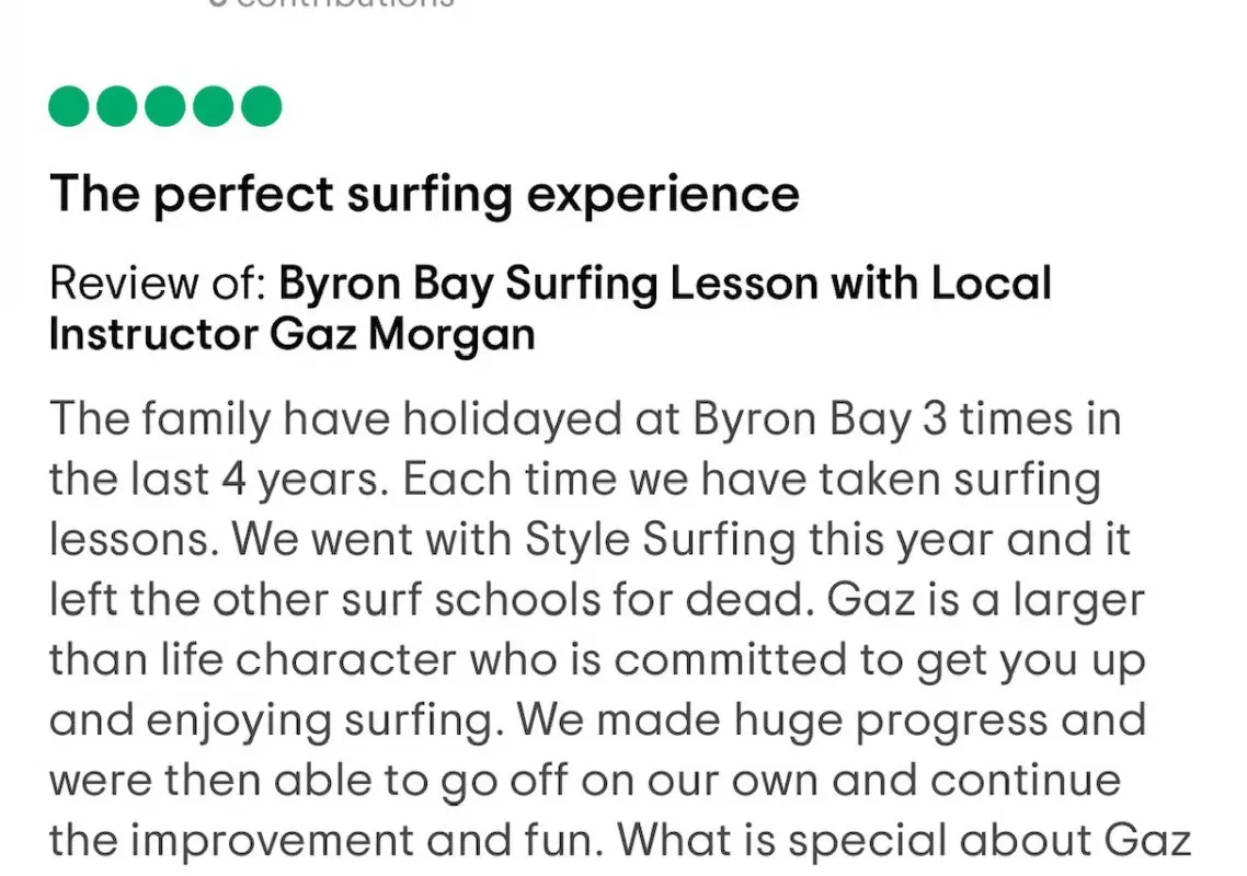 Style Surfing Byron Bay