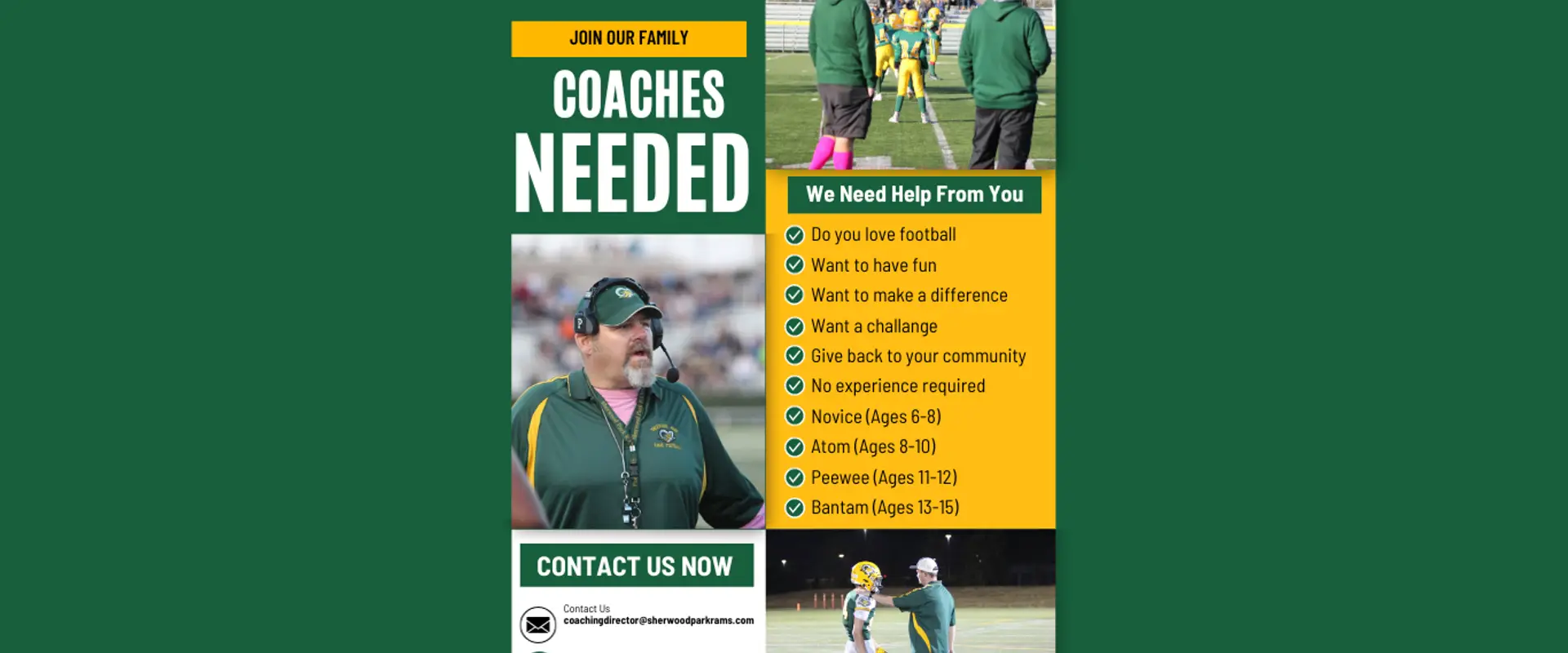 Sherwood Park Rams Bantam Football Clubhouse