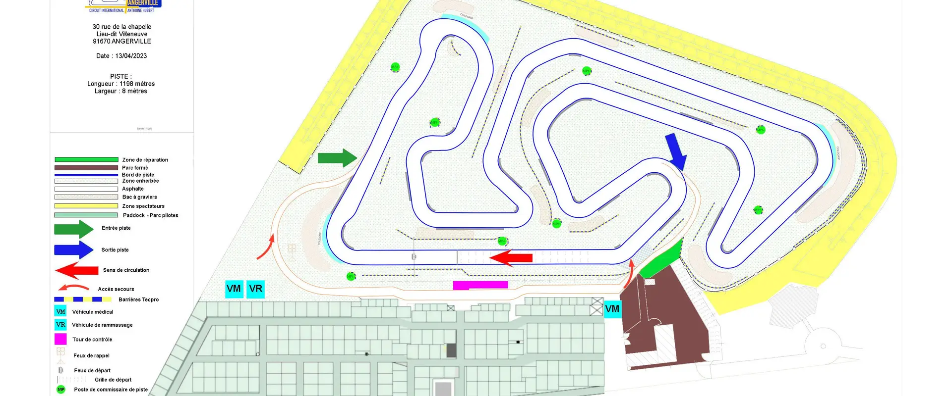 ASK Angerville -Circuit International Anthoine Hubert