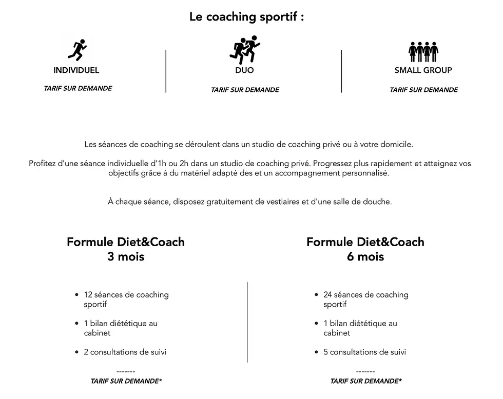 Mme Marie Chaput Diététicienne Psycho-nutritionniste & Coach Sportif