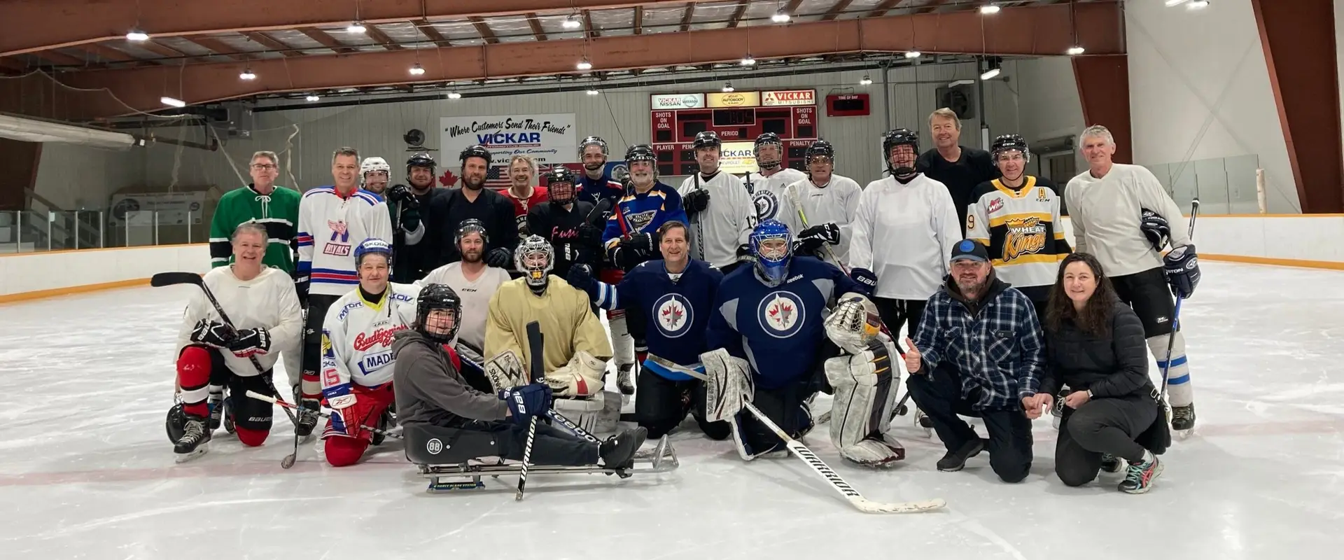 Sledge hockey