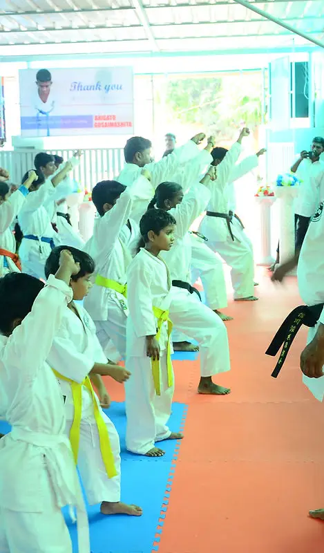 JAPAN KARATE-DO NOBUKAWA-HA SHITO-RYU KAI INDIA (JKNSK) KANIYAPURAM DOJO