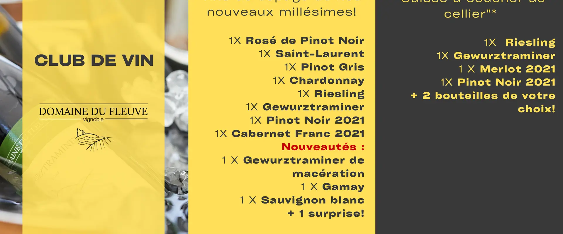 Vignoble Domaine du Fleuve