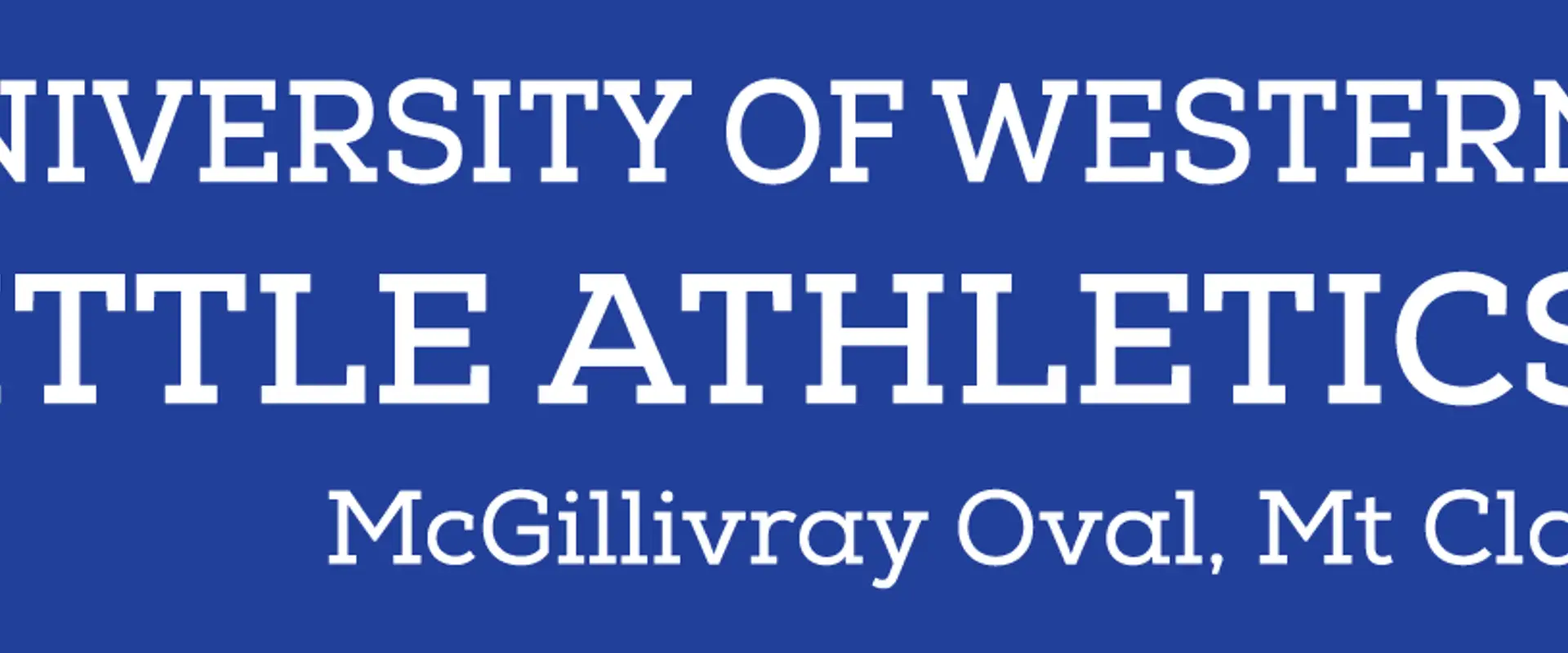 UWA Little Athletics Centre