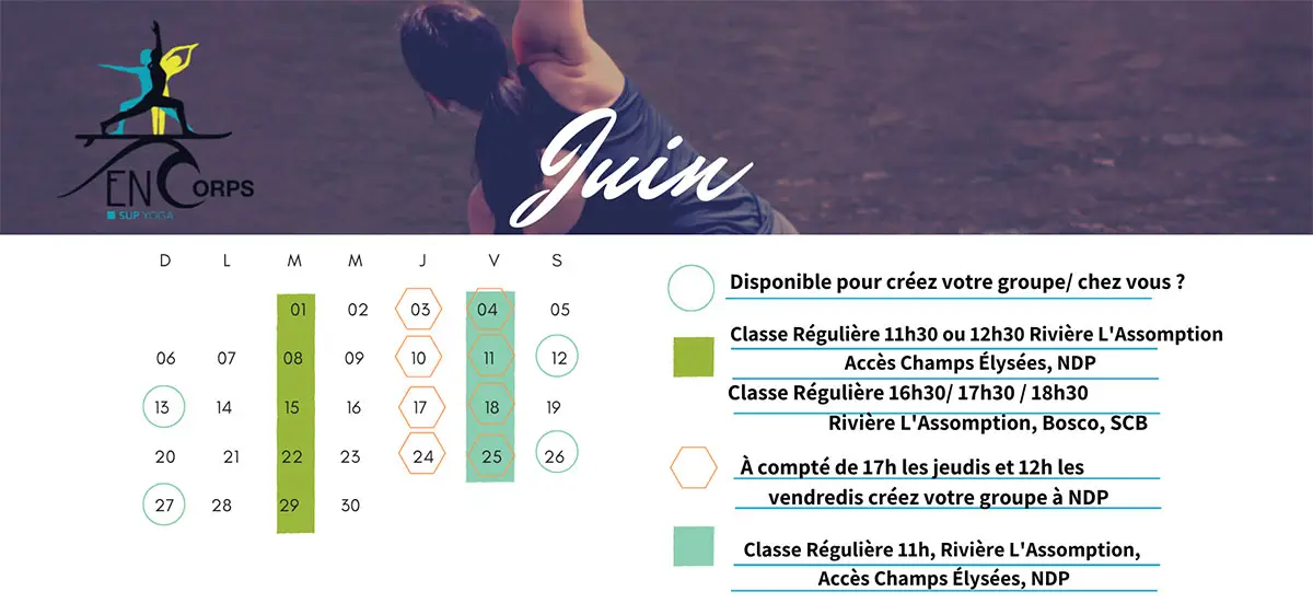 En corps Entrainement Joliette