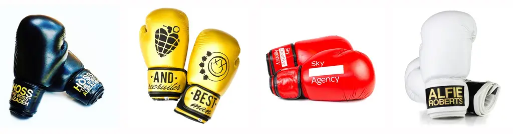 Personalised Boxing Gloves