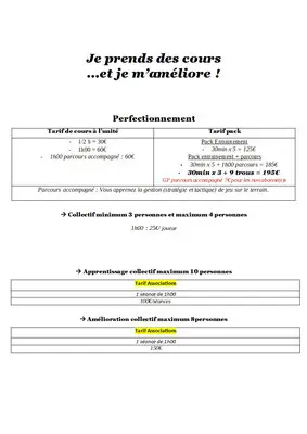Practice golf de la Bouchardière