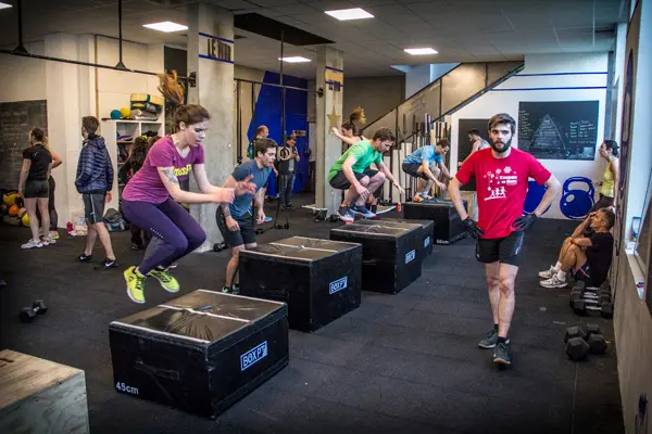 The WOD Crossfit The trapeze