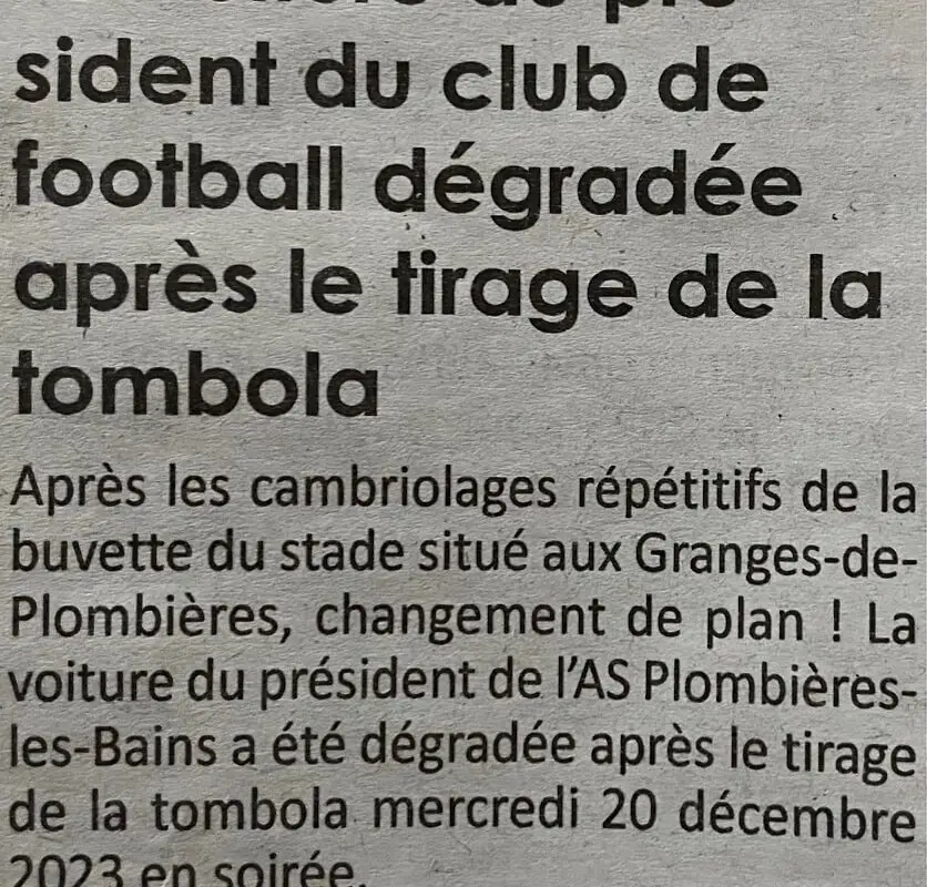 As Plombieres