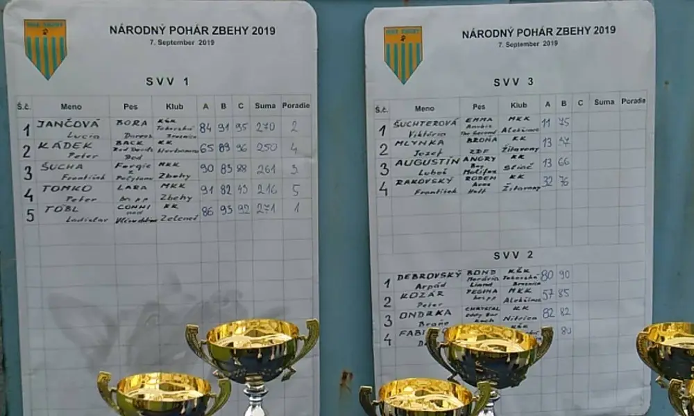 Miestny kynologický klub Zbehy