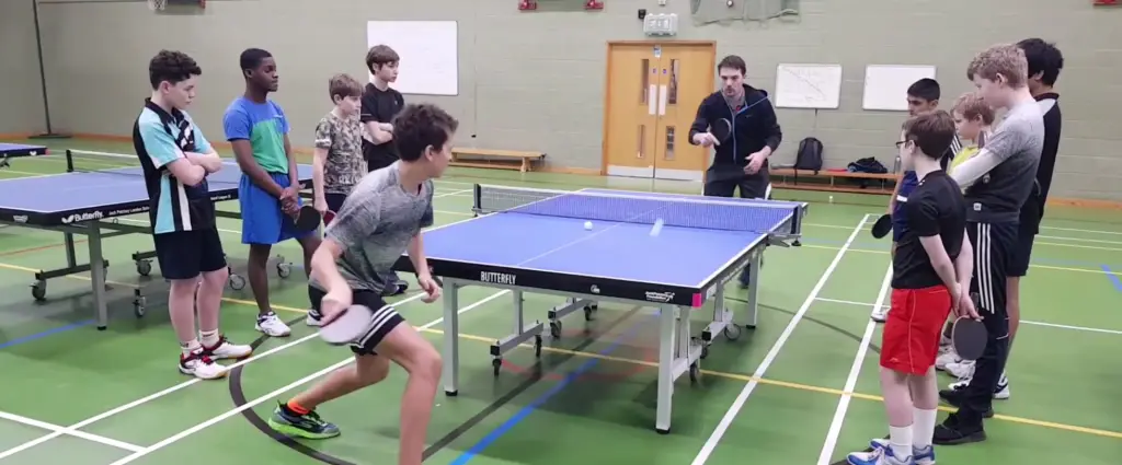 woodford table tennis school
