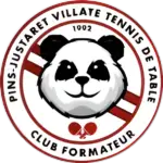 PINS JUSTARET VILLATE TENNIS DE TABLE