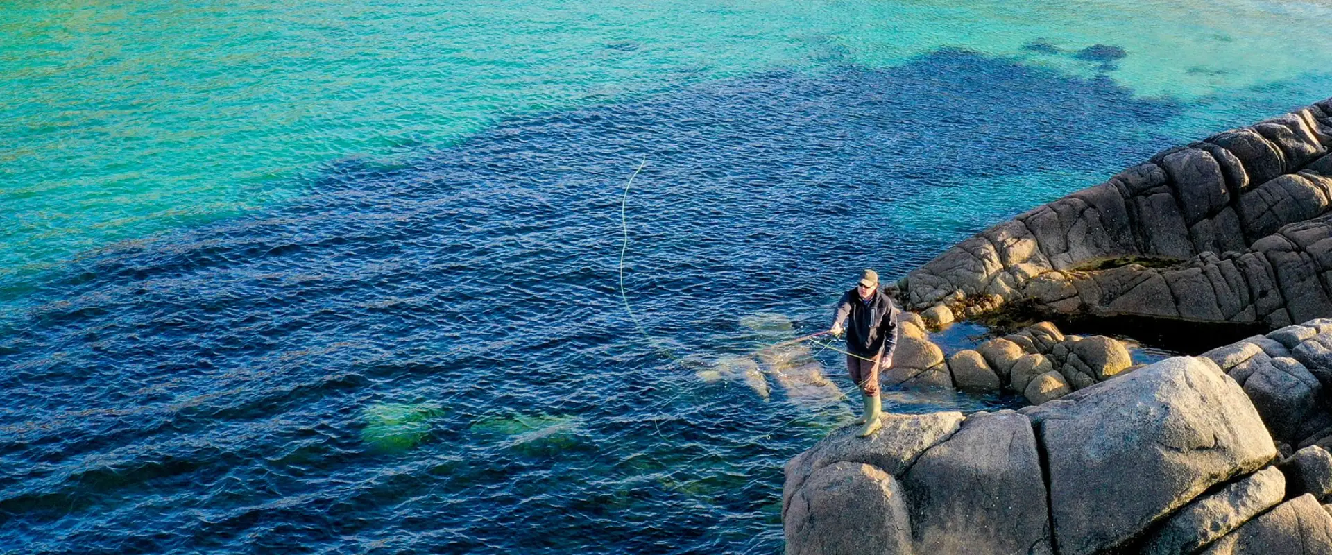 Fishing in connemara, Ireland