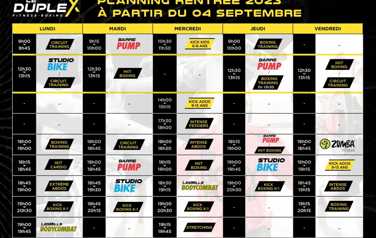 LE DUPLEX FITNESS & BOXING